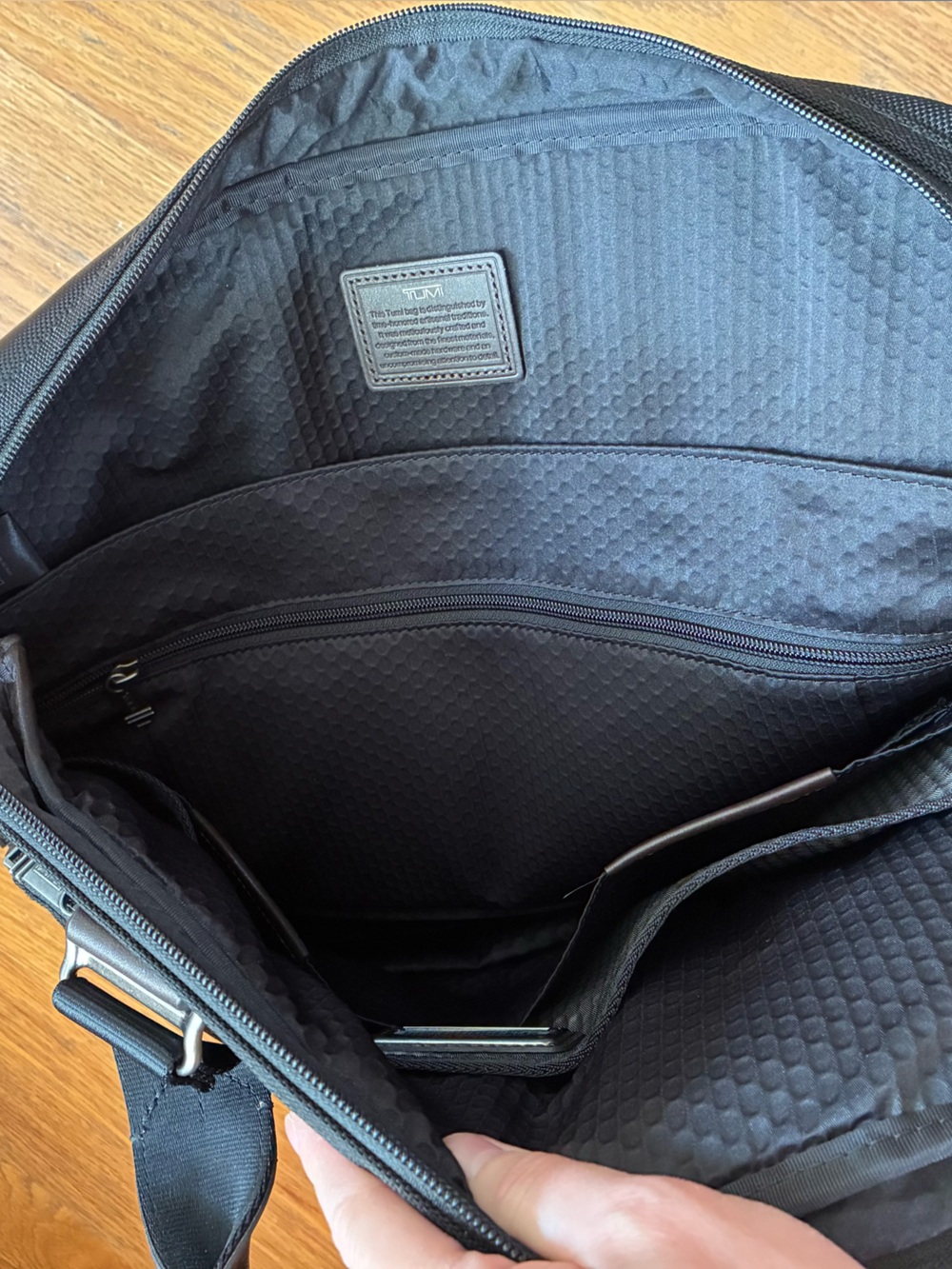 NWT TUMI Alpha Bravo Black Briefcase - Picture 3 of 4